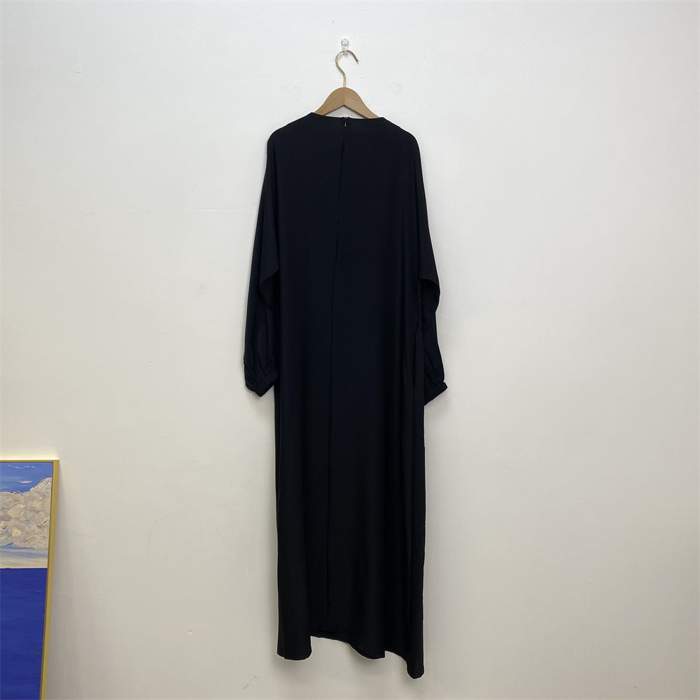 Fashion Nursing Clothes Muslim Long Sleeve Slim Fit Dress - [[{"value":"{{ Babyvera Babyvera  }}"}]]