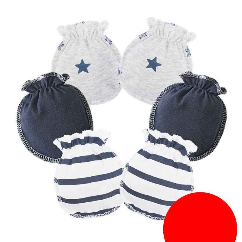 3 Pairs Baby Gloves 0-6 Months Early Baby Anti-grasping Gloves - [[{"value":"{{ Babyvera Babyvera  }}"}]]