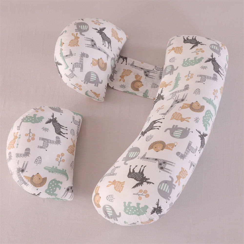 Maternity Pillow Waist Support Pillow Multi-functional U-shape Pillow Pregnancy Belly Support Pillow Nursing Cushion - [[{"value":"{{ Babyvera Babyvera  }}"}]]