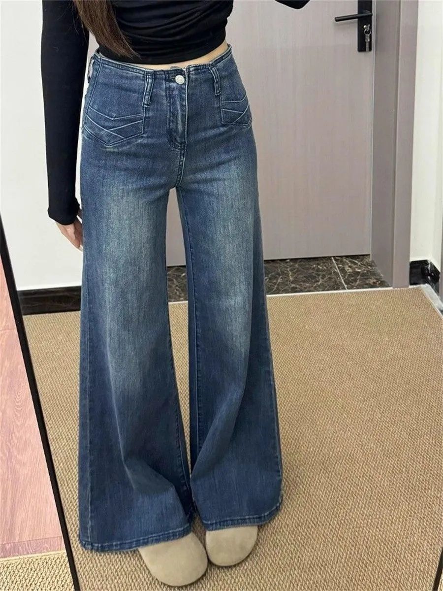 Retro Women's Slightly Flared Jeans That Aren't Tight On The Legs - [[{"value":"{{ Babyvera Babyvera  }}"}]]