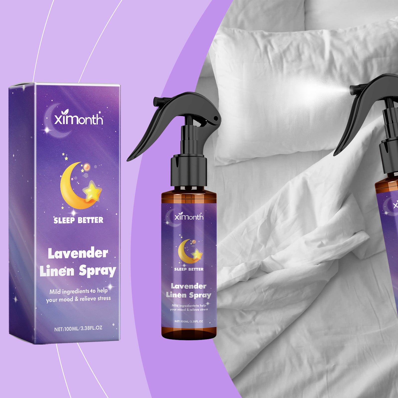 Lavender Essential Oil Care Spray Care Night - [[{"value":"{{ Babyvera Babyvera  }}"}]]