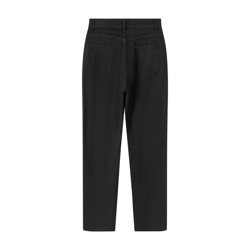 Stretch Denim Slim-fit High-waist Retro Cropped Cigarette Pants - [[{"value":"{{ Babyvera Babyvera  }}"}]]