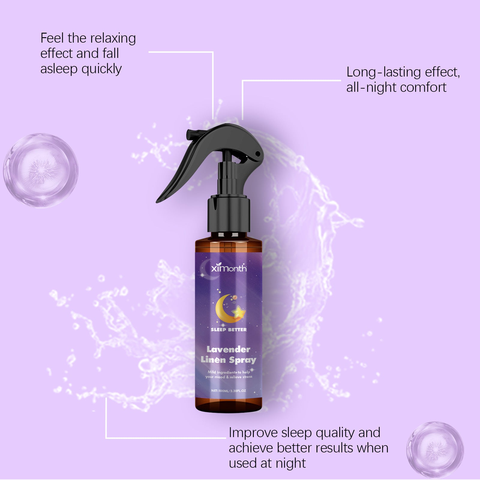 Lavender Essential Oil Care Spray Care Night - [[{"value":"{{ Babyvera Babyvera  }}"}]]