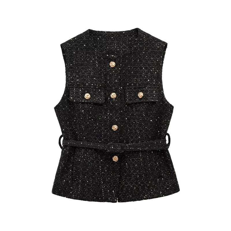 Women's Knit V-neck Vest - [[{"value":"{{ Babyvera Babyvera  }}"}]]