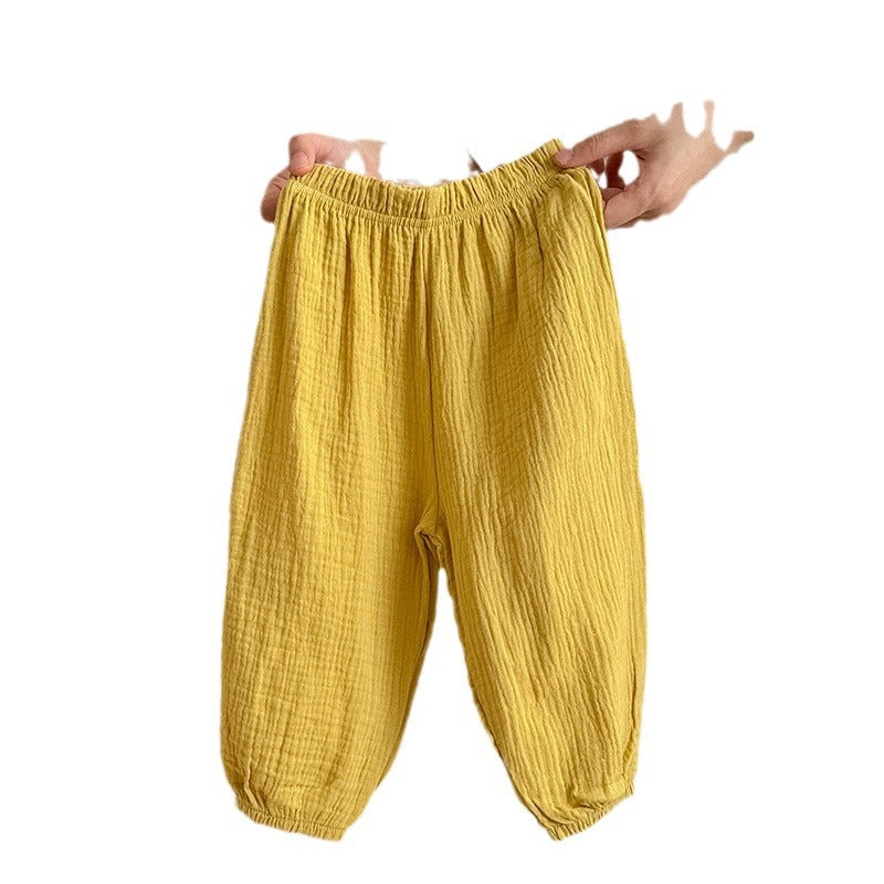 Thin Cotton Cloth Girls' Pajama Pants - [[{"value":"{{ Babyvera Babyvera  }}"}]]