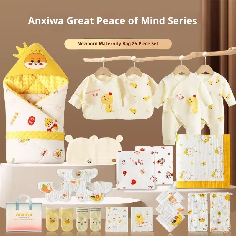 Maternity Bag Newborn Swaddle Bath Towel Clothing Set - [[{"value":"{{ Babyvera Babyvera  }}"}]]
