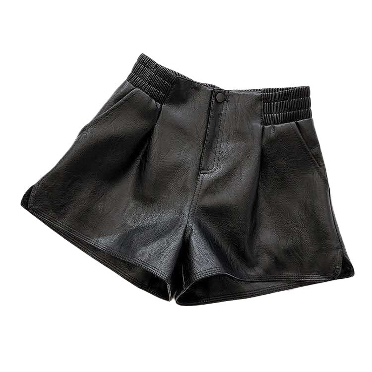 Women's Loose-fit High-waisted Leather Pants - [[{"value":"{{ Babyvera Babyvera  }}"}]]