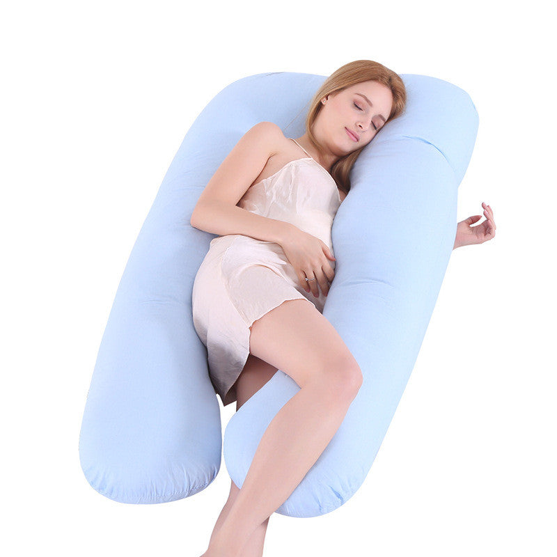 Summer Sleeping Support Pillow For Pregnant Women U Shape Maternity Pillows Pregnancy Ice Silk - [[{"value":"{{ Babyvera Babyvera  }}"}]]