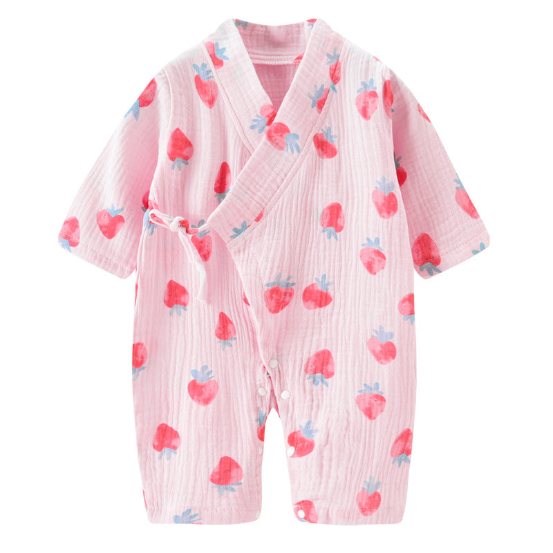 Baby Onesies Summer Thin Baby Romper Romper - [[{"value":"{{ Babyvera Babyvera  }}"}]]