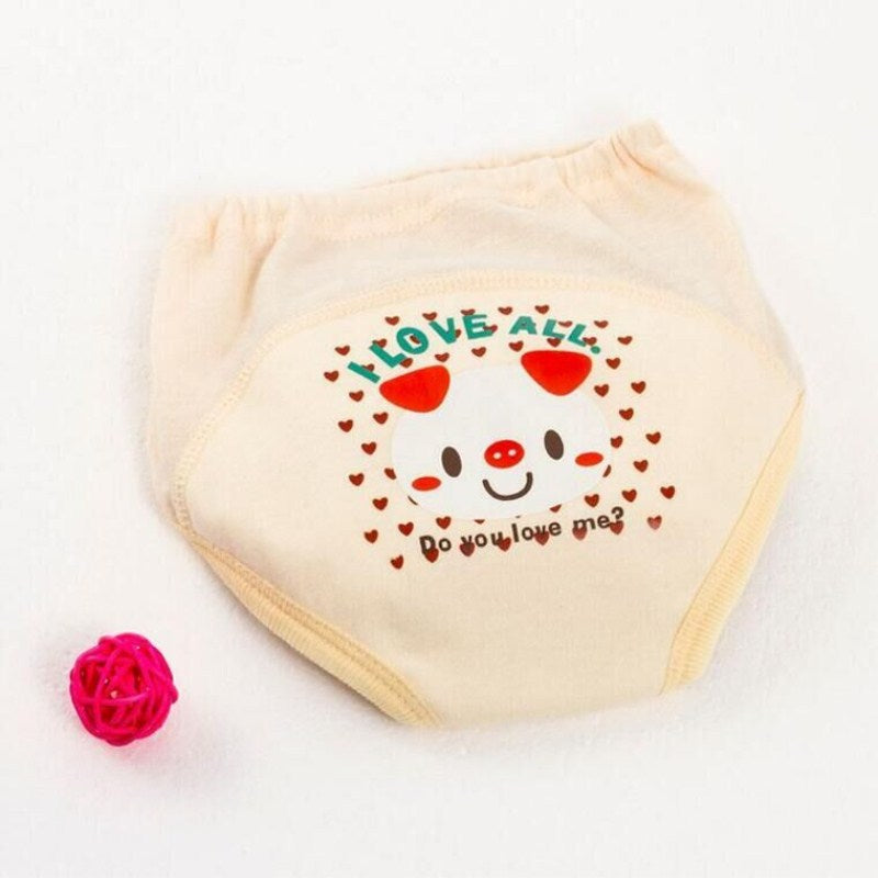 Reusable Nappies Training Pants 4 Layers Baby Shorts Underwear Waterproof Cotton Potty Infant Urinate Pants - [[{"value":"{{ Babyvera Babyvera  }}"}]]