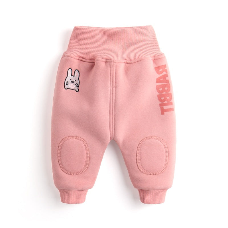 Baby winter plus velvet big PP pants - [[{"value":"{{ Babyvera Babyvera  }}"}]]