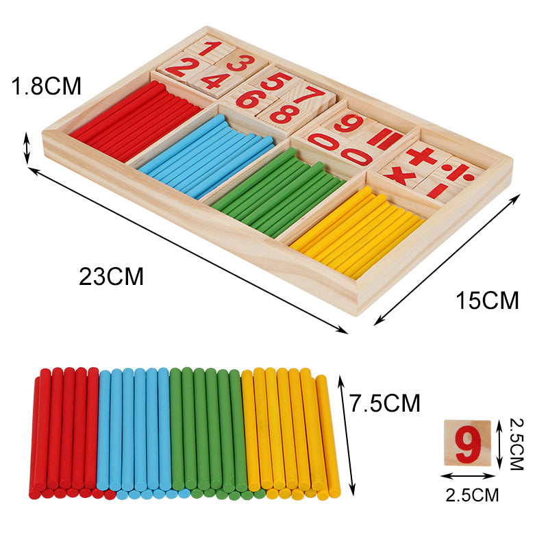 Wooden Montessori early education math toys - [[{"value":"{{ Babyvera Babyvera  }}"}]]