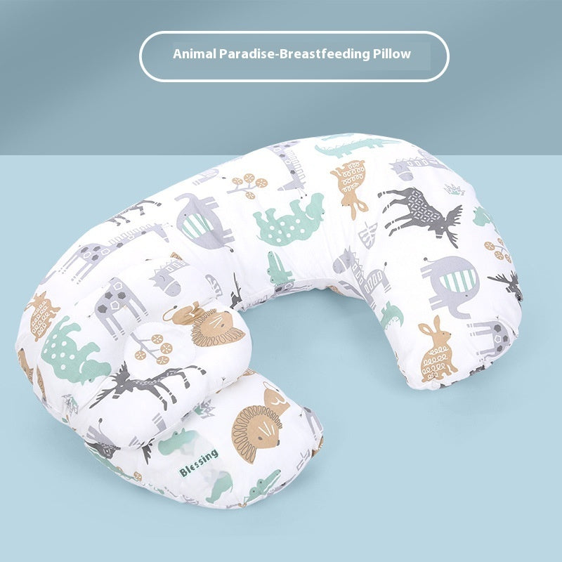Pregnancy Pillow Breathable Waist Support Washable Multifunctional Baby Nursing Pillow - [[{"value":"{{ Babyvera Babyvera  }}"}]]