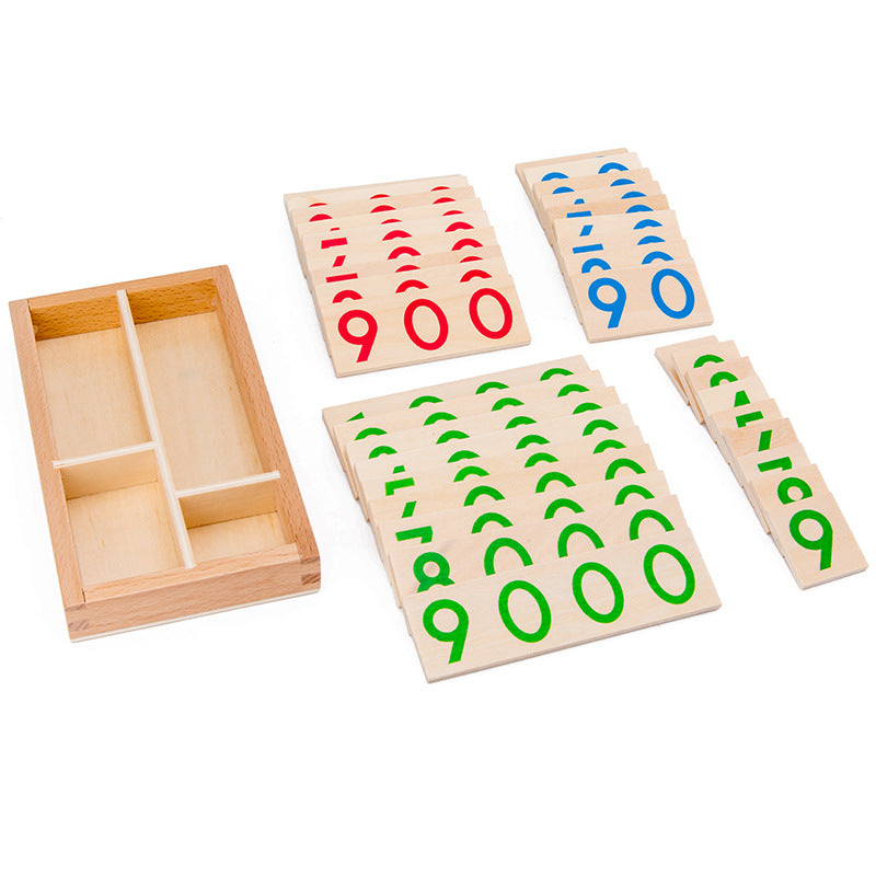 Wooden Montessori material Mathematics teaching aids - [[{"value":"{{ Babyvera Babyvera  }}"}]]