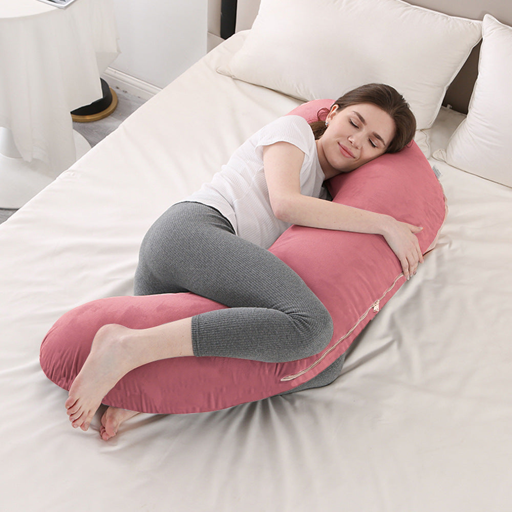 Pregnant Women Nursing Pillow Comfortable Sleep Side Lying Waist Support Slope Pillow Candy Type Pregnancy Pillow - [[{"value":"{{ Babyvera Babyvera  }}"}]]
