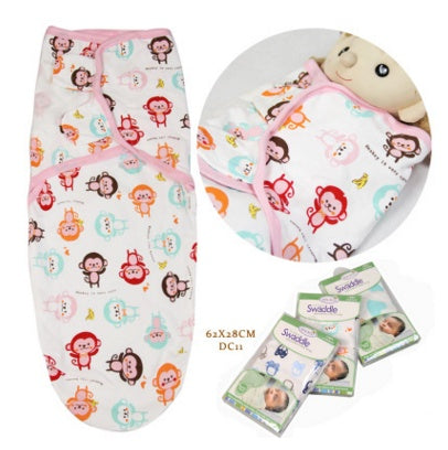 Cotton baby baby wrapped towel, cartoon baby sleeping bag, anti startled baby and baby products - [[{"value":"{{ Babyvera Babyvera  }}"}]]