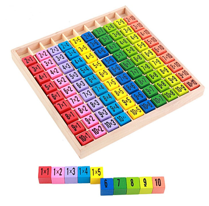 Wooden Montessori Multiplication Table - [[{"value":"{{ Babyvera Babyvera  }}"}]]