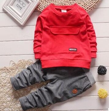 Toddler Baby Clothes Children Suit 0-3 Years Old Suit  Pants Children's Sportswear Boys Girls Children's Clothing Brand - [[{"value":"{{ Babyvera Babyvera  }}"}]]