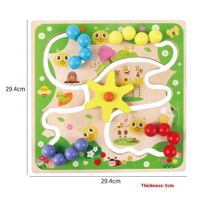 Wooden Early Education Montessori Educational Toys - [[{"value":"{{ Babyvera Babyvera  }}"}]]