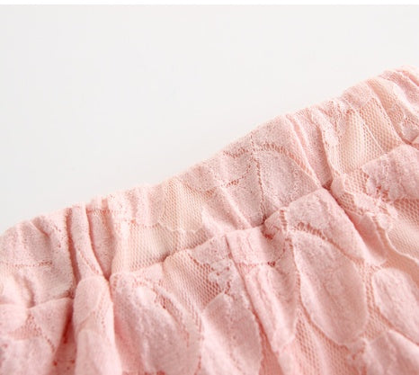 Lace shorts, girls' clothing, flower hot pants - [[{"value":"{{ Babyvera Babyvera  }}"}]]