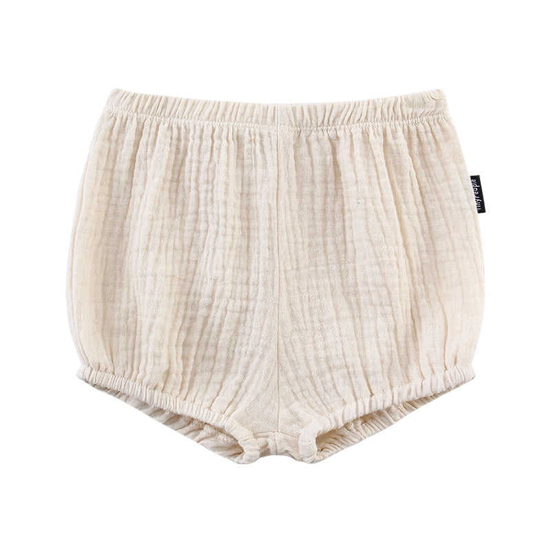Baby Cotton Crepe Shorts Summer Breathable Light Pants Baby Bloomers - [[{"value":"{{ Babyvera Babyvera  }}"}]]