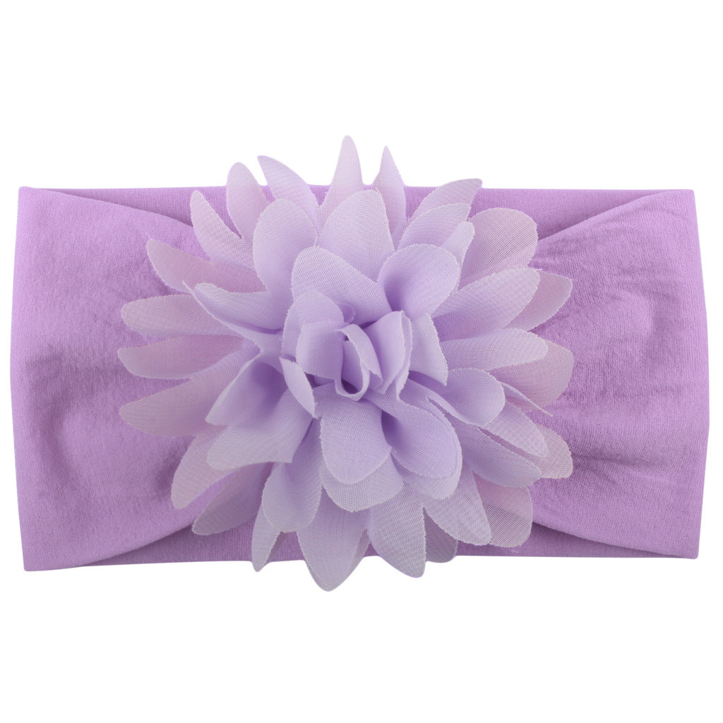Creative Chiffon Flower Headband Baby Hair Accessories Cute Princess Headband - [[{"value":"{{ Babyvera Babyvera  }}"}]]