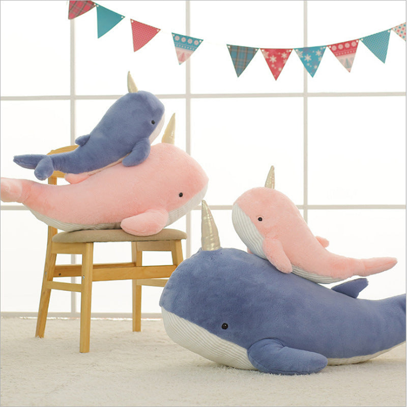 Narwhal pillow is soft and cute - [[{"value":"{{ Babyvera Babyvera  }}"}]]
