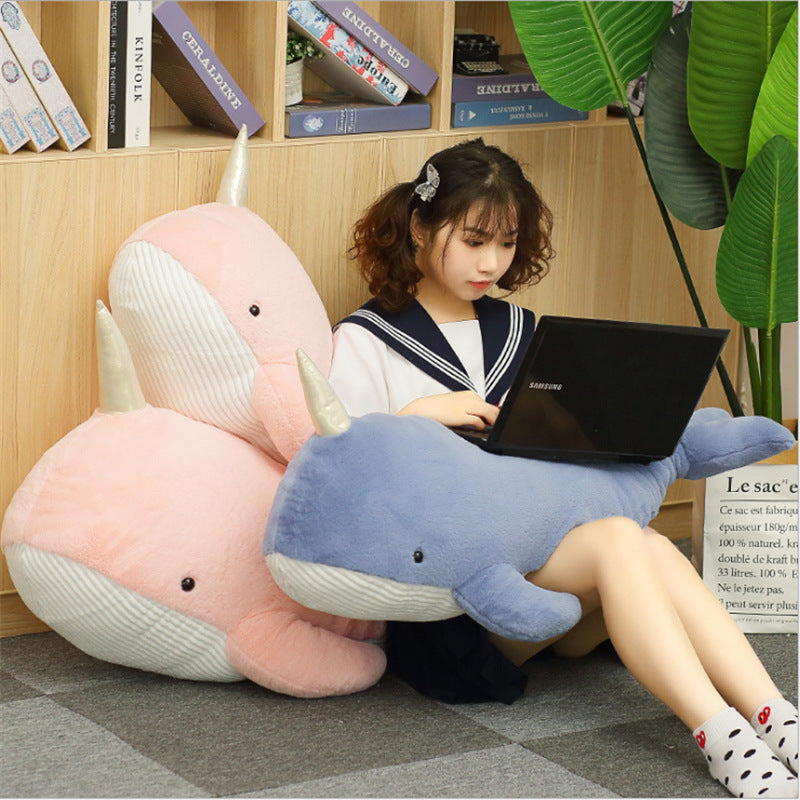 Narwhal pillow is soft and cute - [[{"value":"{{ Babyvera Babyvera  }}"}]]