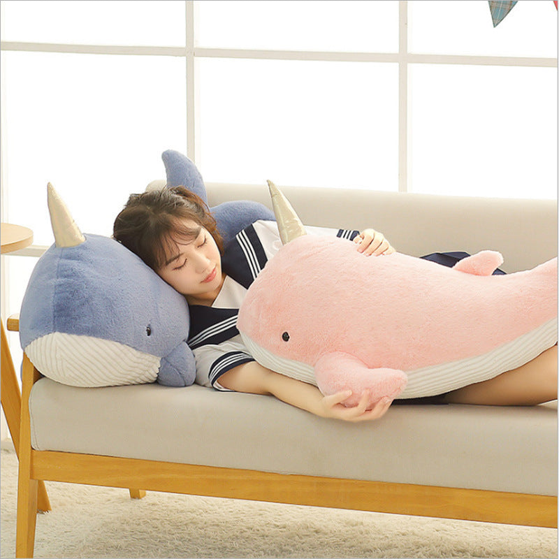 Narwhal pillow is soft and cute - [[{"value":"{{ Babyvera Babyvera  }}"}]]
