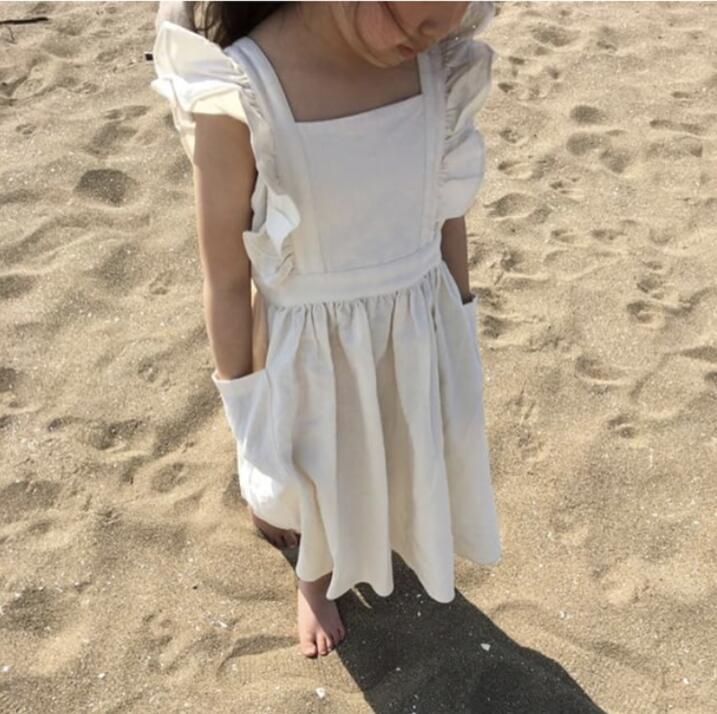 Casual Baby Kids Girl Pure Color Princess Dresses For Girls Dresses - [[{"value":"{{ Babyvera Babyvera  }}"}]]