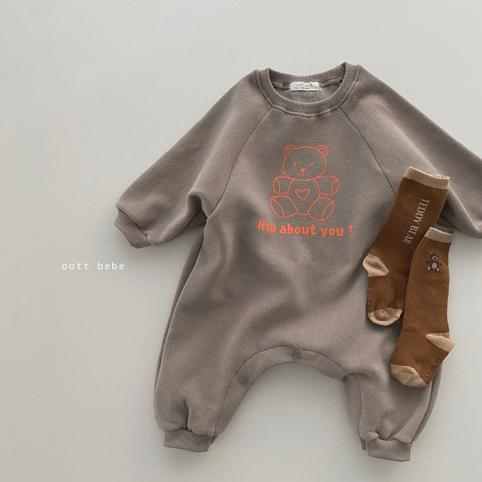 Baby long sleeve jumpsuit baby ha clothes - [[{"value":"{{ Babyvera Babyvera  }}"}]]