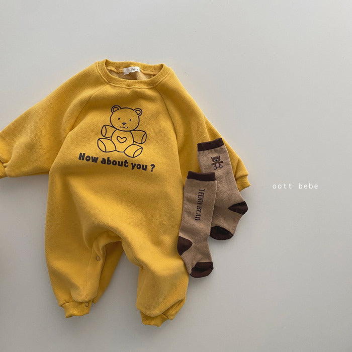 Baby long sleeve jumpsuit baby ha clothes - [[{"value":"{{ Babyvera Babyvera  }}"}]]