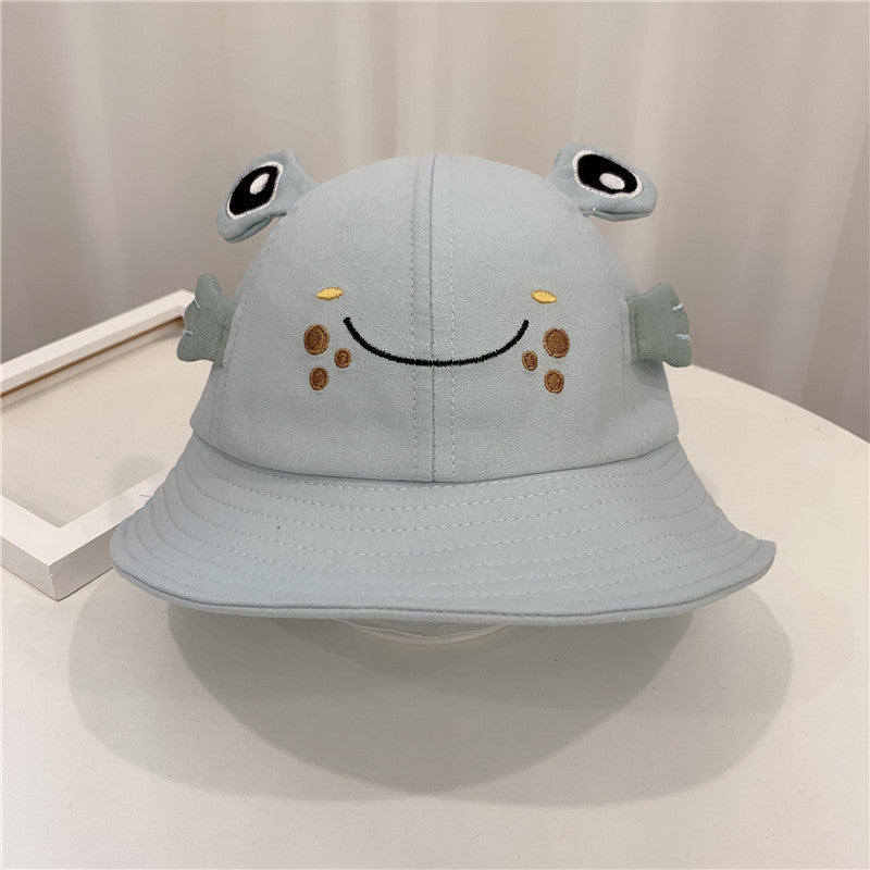 New Products Kitten And Frog Sun Hat Small Pot Hat Baby Hat - [[{"value":"{{ Babyvera Babyvera  }}"}]]