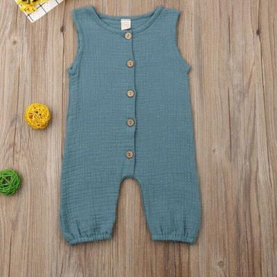Baby Romper Kids Girls Boys Jumpsuit Solid Clothes Sleepwear - [[{"value":"{{ Babyvera Babyvera  }}"}]]