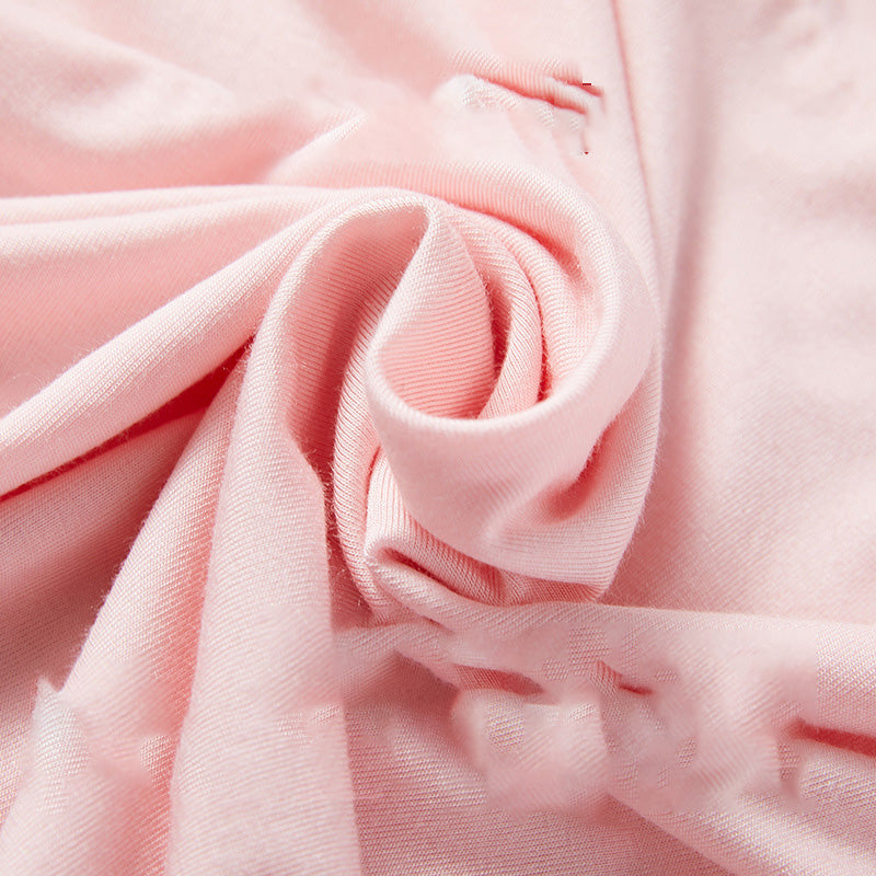 Yenuo Spring Summer New Maternity Dress Modal Maternity Pajamas Fashion Nursing Night Skirt Set Confinement Service Generation - [[{"value":"{{ Babyvera Babyvera  }}"}]]