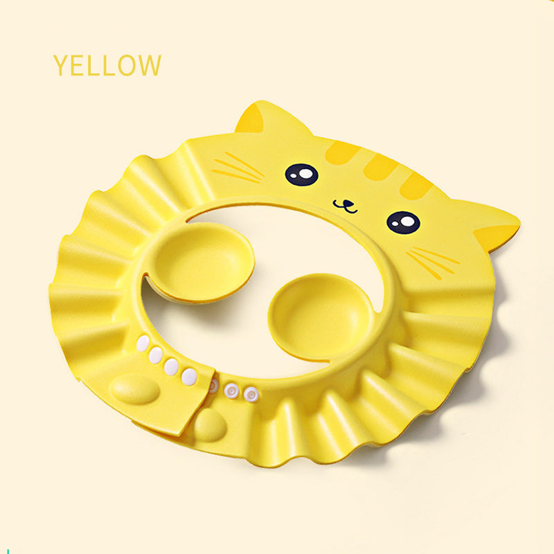 Baby Shampoo Baby Children Waterproof Ear Protection Men And Women Children Bathing Hair Shower Cap - [[{"value":"{{ Babyvera Babyvera  }}"}]]