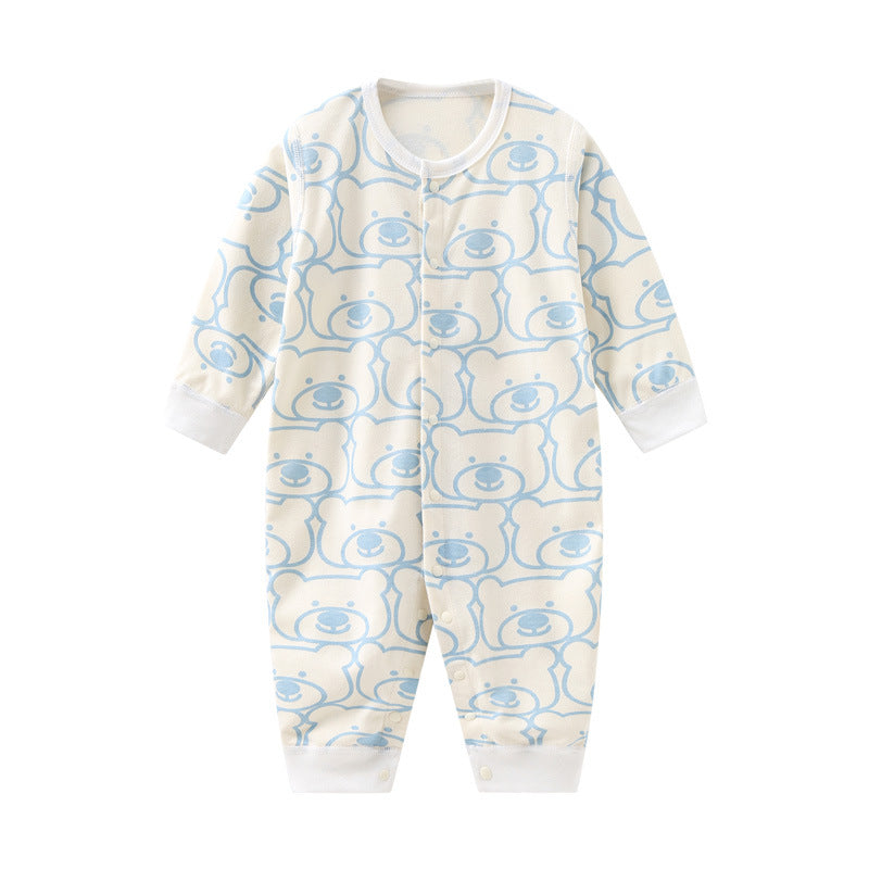 Baby One-Piece Clothes With Cotton Newborn Baby Clothes For Infants And Toddlers - [[{"value":"{{ Babyvera Babyvera  }}"}]]