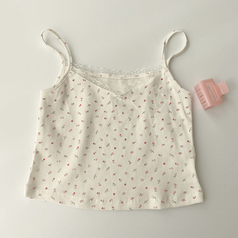 Camisole Women's Tops Summer Short Tops New Vintage Lace Slim Warm Ladies Bottoming Cute Tops For Women Camis - [[{"value":"{{ Babyvera Babyvera  }}"}]]