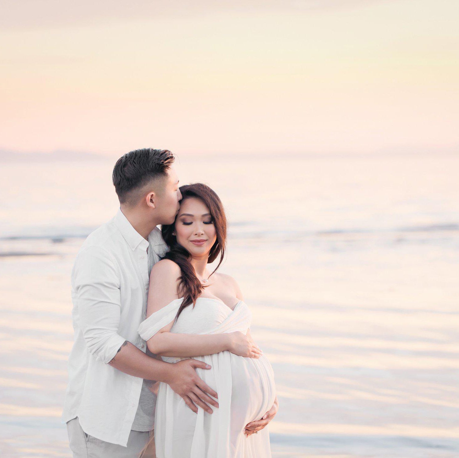 Maternity Photo Dress Front  Mopping Foor Long Skirt Dress - [[{"value":"{{ Babyvera Babyvera  }}"}]]