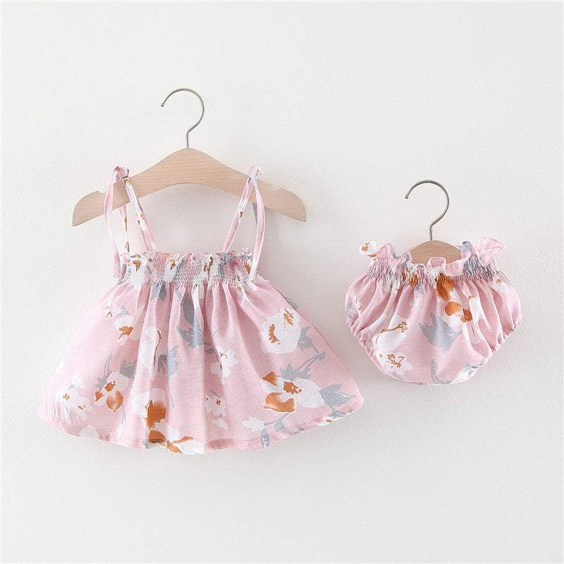 Baby New Summer Korean Princess Dress Baby Skirt Girl Dress Suit - [[{"value":"{{ Babyvera Babyvera  }}"}]]