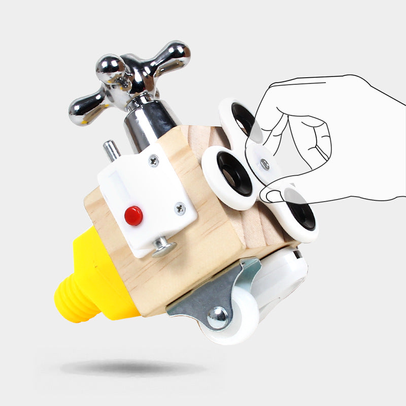 Wooden Busy Block Children Montessori - [[{"value":"{{ Babyvera Babyvera  }}"}]]