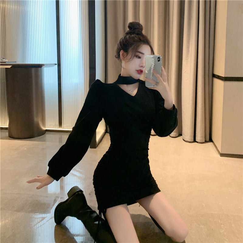 Tight Waist And Thin Hepburn Bottoming Dress Tight Skirt - [[{"value":"{{ Babyvera Babyvera  }}"}]]