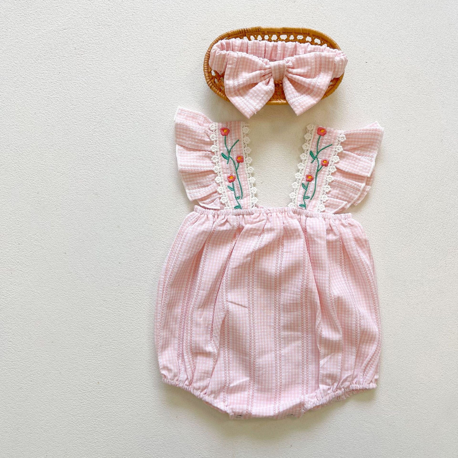 Baby One-piece Sleeveless Romper - [[{"value":"{{ Babyvera Babyvera  }}"}]]