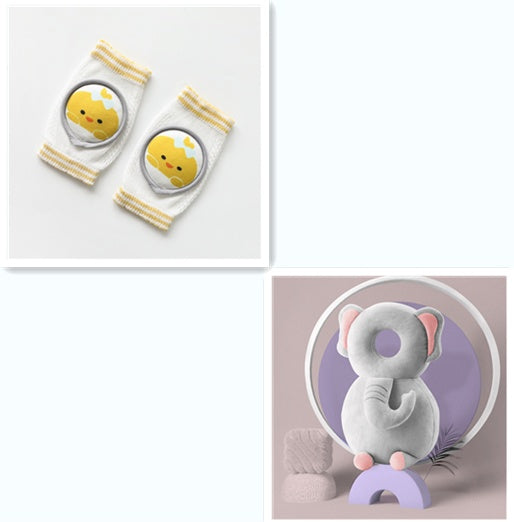 Baby Knee Pads Cartoon Accessories Doll Elbow Pads Baby Learning Set - [[{"value":"{{ Babyvera Babyvera  }}"}]]