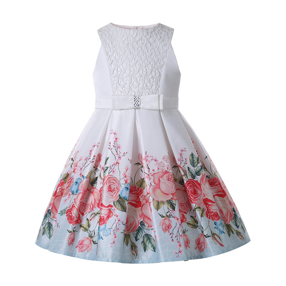 Pettigirl Flower Little Girl Party Dresses Girly Valentine - [[{"value":"{{ Babyvera Babyvera  }}"}]]