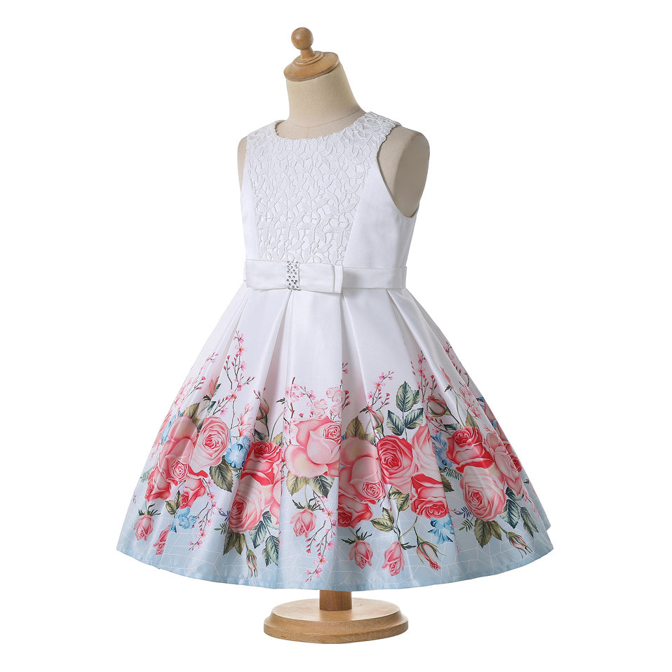 Pettigirl Flower Little Girl Party Dresses Girly Valentine - [[{"value":"{{ Babyvera Babyvera  }}"}]]