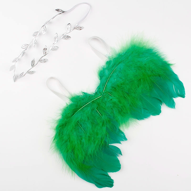 Newbornx Photography Props White Angel Wing Baby - [[{"value":"{{ Babyvera Babyvera  }}"}]]