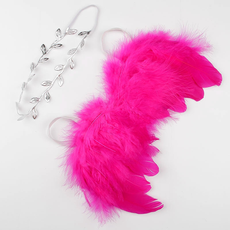 Newbornx Photography Props White Angel Wing Baby - [[{"value":"{{ Babyvera Babyvera  }}"}]]