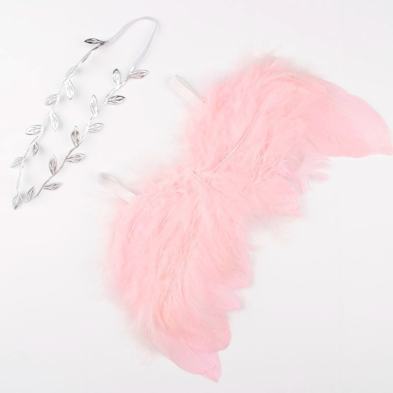 Newbornx Photography Props White Angel Wing Baby - [[{"value":"{{ Babyvera Babyvera  }}"}]]