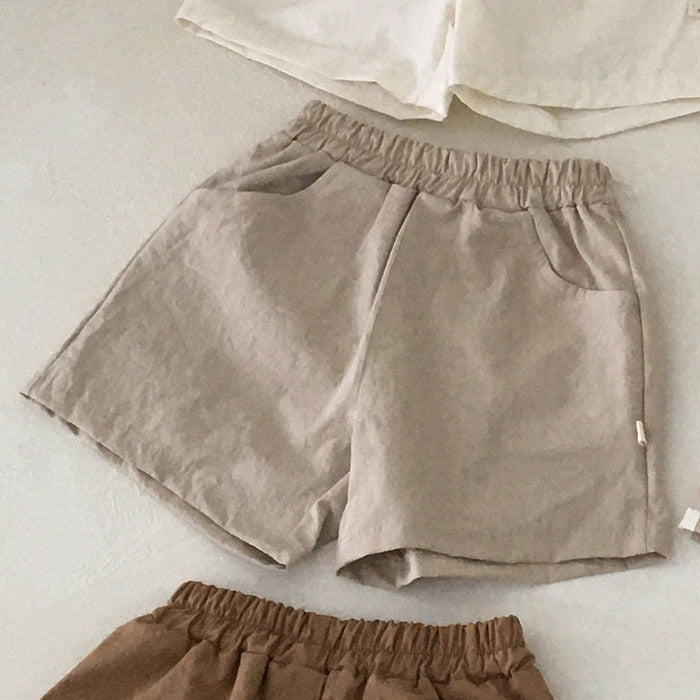 Summer Baby Clothing Summer Cotton And Linen Casual Shorts For Baby Thin Comfortable - [[{"value":"{{ Babyvera Babyvera  }}"}]]